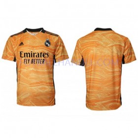 Herre Fotballdrakter Keeper Real Madrid Borte 2021-22 Kortermet